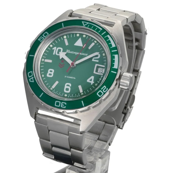 Vostok Komandirskie 650858 Automatic Mechanical Watch | Scubadudestore