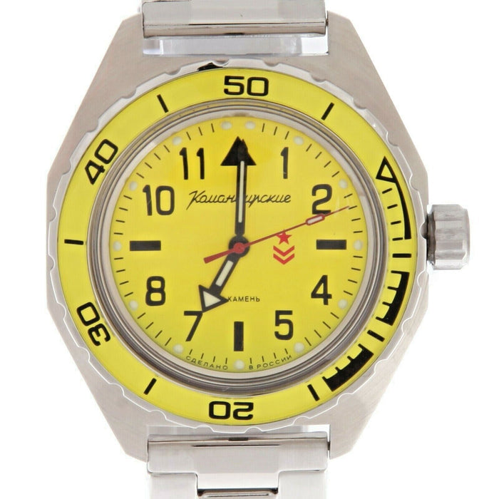 Vostok Komandirskie 650859 Automatic Mechanical Watch | Scubadudestore