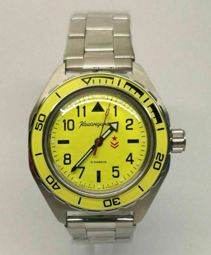 Vostok Komandirskie 650859 Watch | Scubadudestore