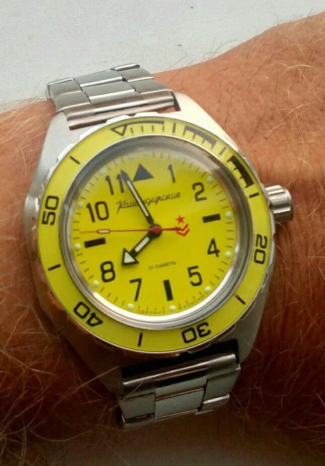 Vostok Komandirskie 650859 Watch | Scubadudestore