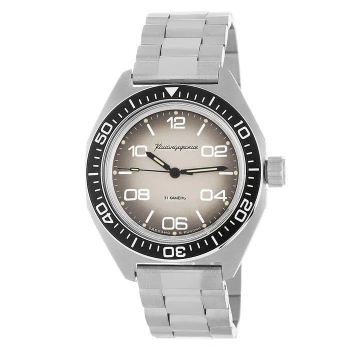 Vostok Komandirskie 65098G Automatic Mechanical Watch | Scubadudestore