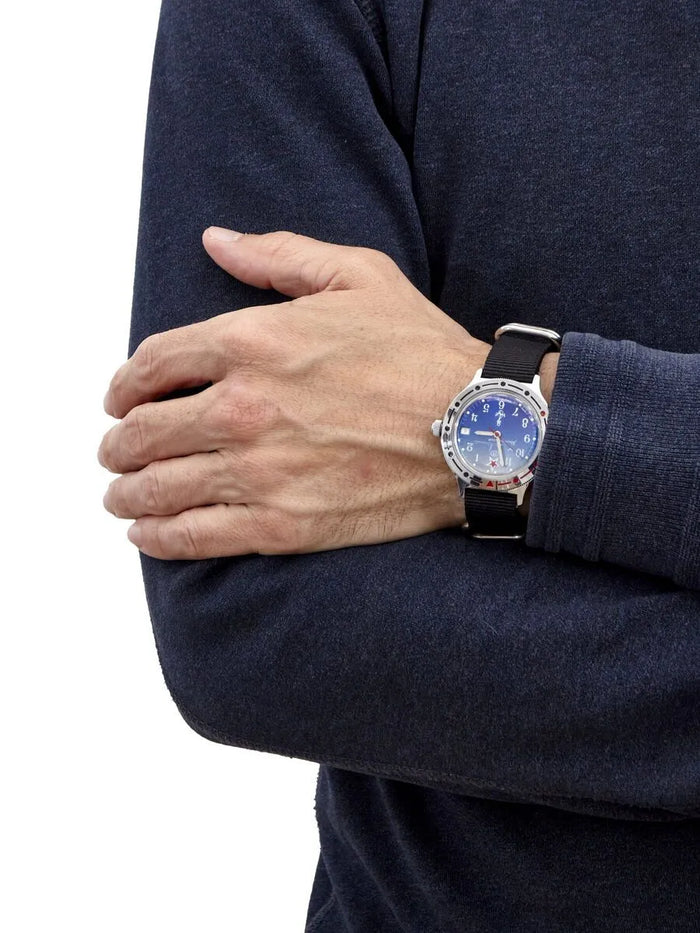 Vostok Komandirskie 921289 Submarine Mechanical Watch | Scubadudestore