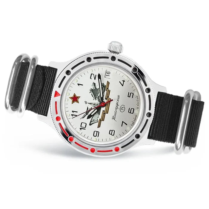 Vostok Komandirskie 921823 Mechanical Watch | Scubadudestore