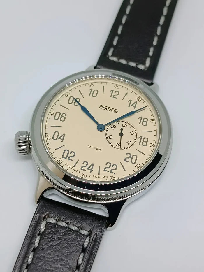 Vostok Retro 55037G Watch Left-Handed | Scubadudestore