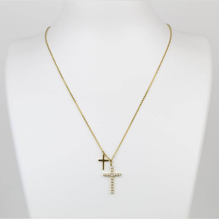 Walk By Faith Necklace - Gold Plated
