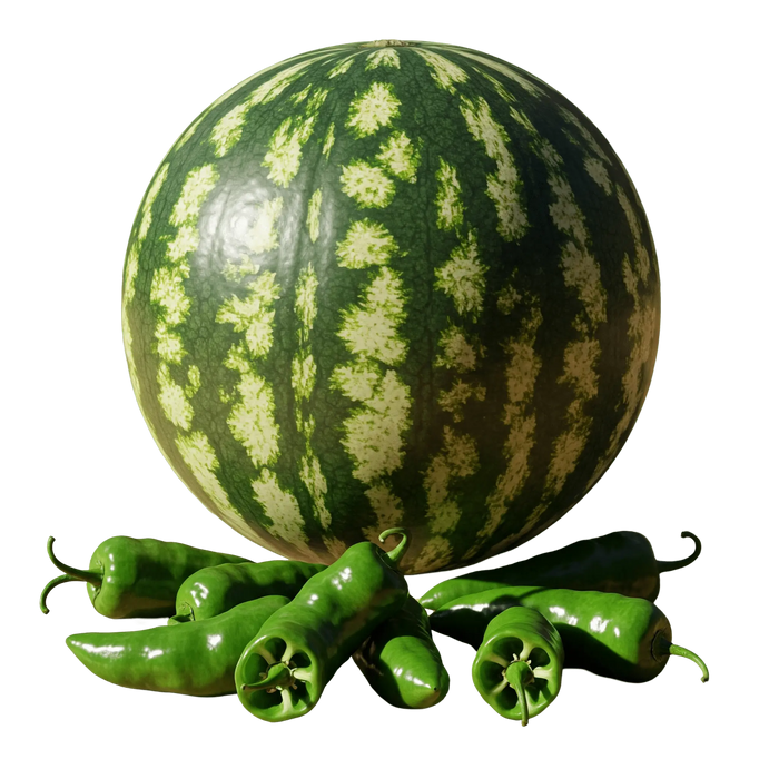 Watermelon Hatch Balsamic Honey Mustard Dressing 12 oz. - Tubac Gourmet Foods