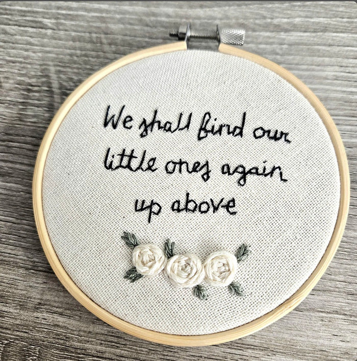 We Shall Find Embroidery