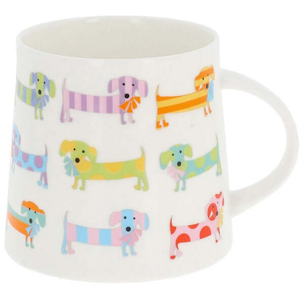 Wendy Jones-Blackett Sausage Dog Bone China Mug
