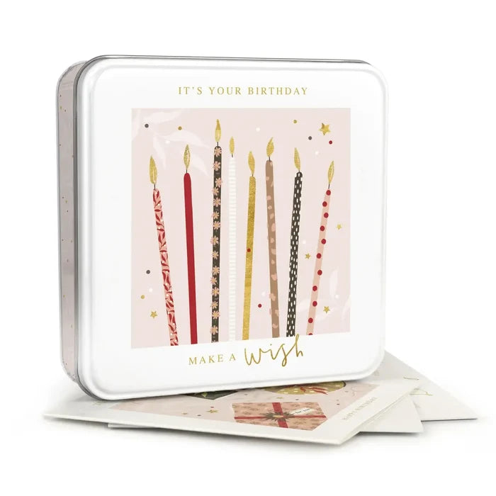 Whistlefish Cards - Celebrate Notelet Tin