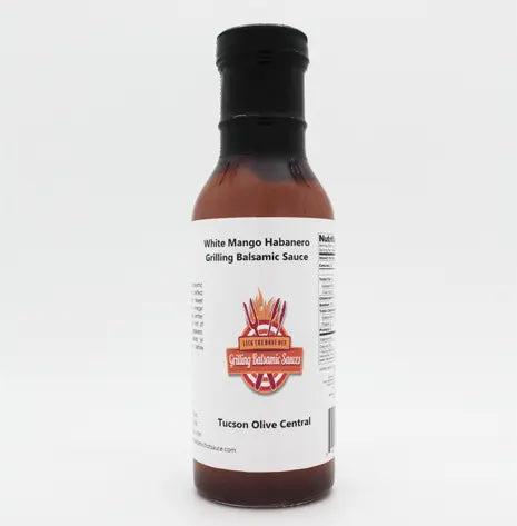 White Mango Habanero Grilling Balsamic Sauce - Tubac Gourmet Foods