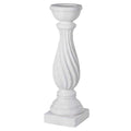 White Stone Effect Candlestick