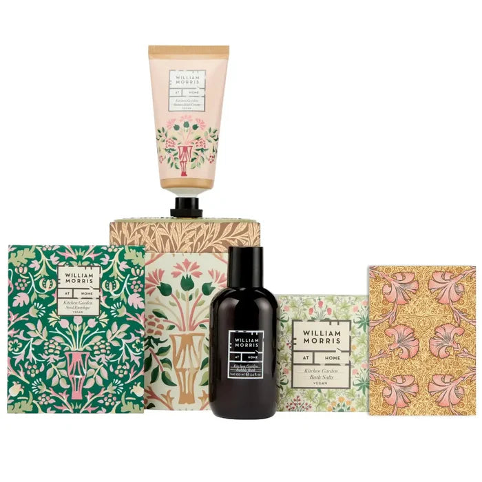 William Morris Kitchen Garden - Post-Gardening Care Flowerpot Tin