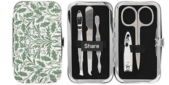 William Morris Manicure Sets
