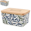 William Morris Willow Bough Butter Dish Wood Lid