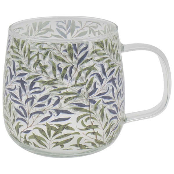 William Morris Willow Bough Glass Mug