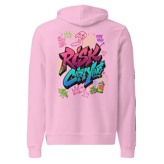 Woman’s Risk Everything Graffiti Hoodie