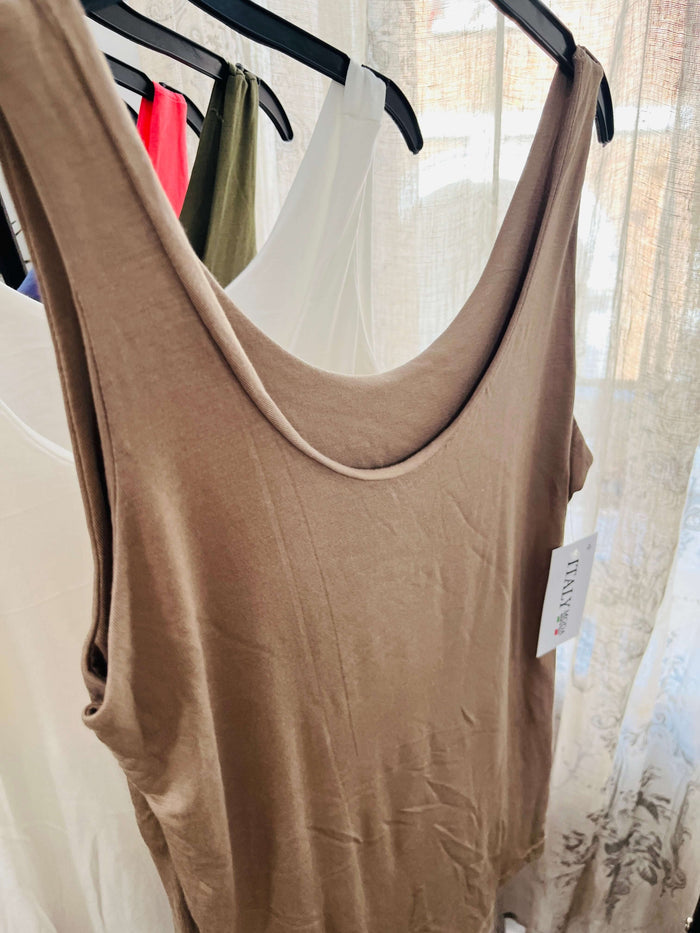 Womens Scoop Neck Vest Top