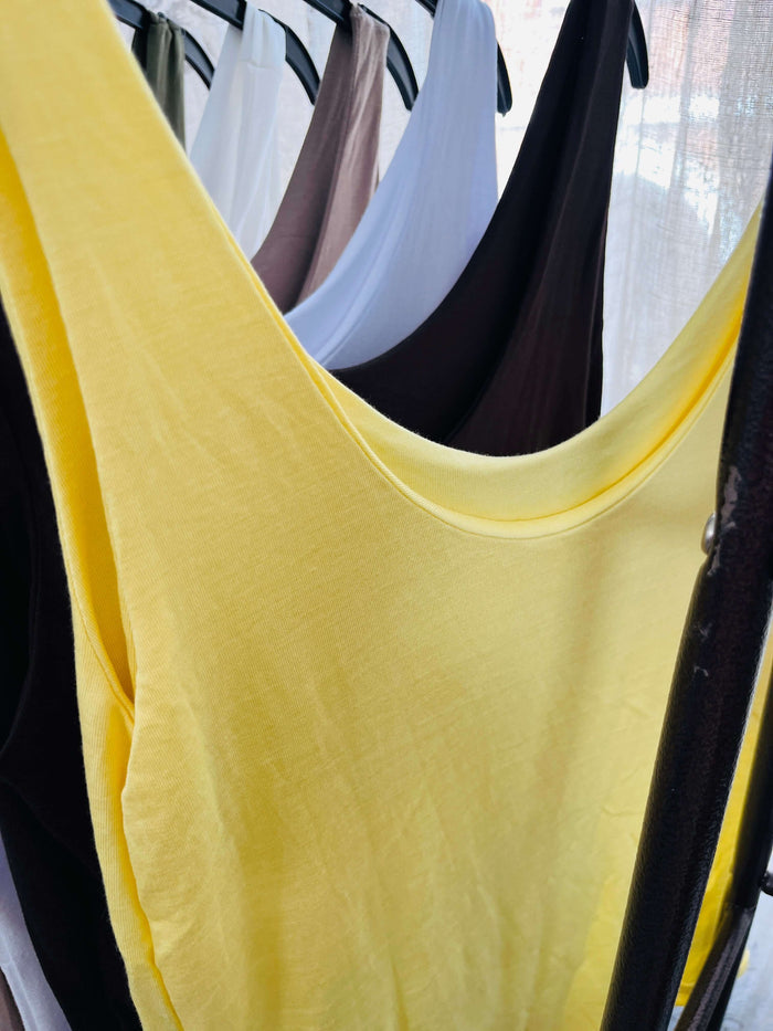 Womens Scoop Neck Vest Top