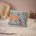 Woodland Animals Velvet Pouch