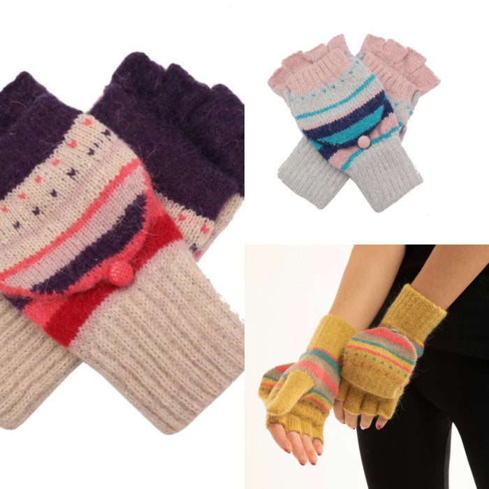Woollen Fingerless Gloves