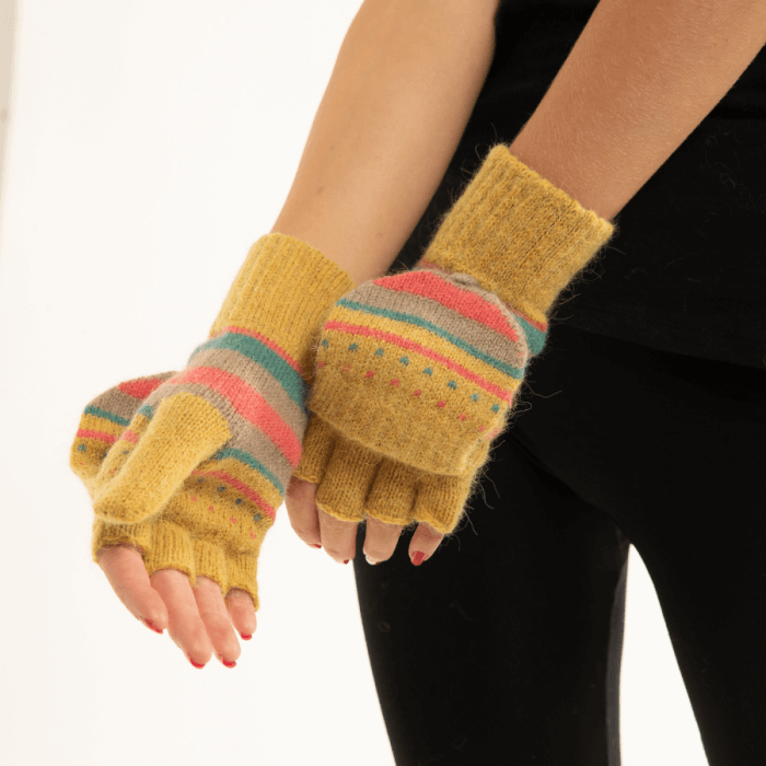 Woollen Fingerless Gloves