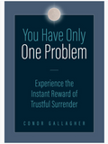 Book cover of 'You Have Only One Problem' by Conor Gallagher with a dark blue background and white text.