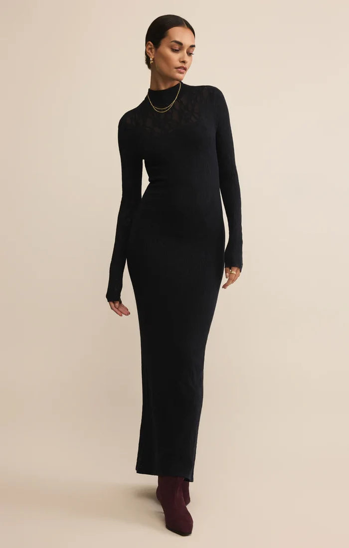 Z Supply Aden Mesh Sweater Dress