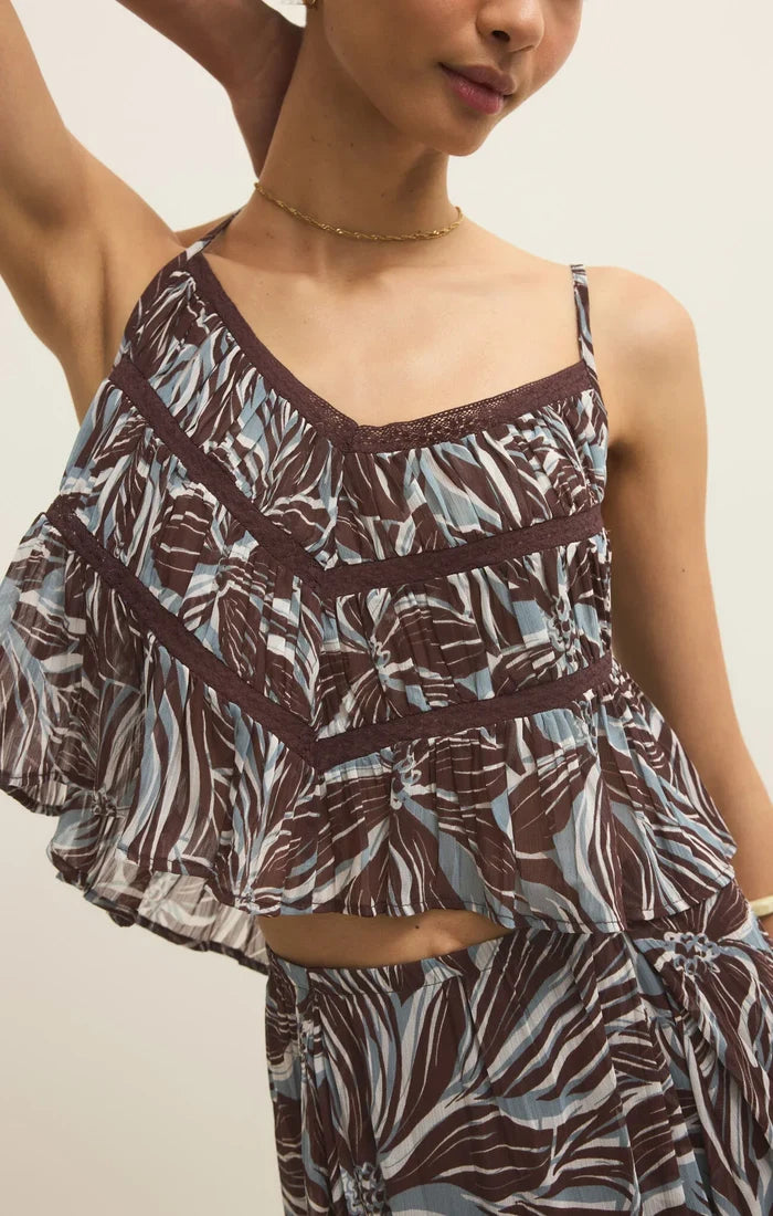 Z Supply Casey Zinn Floral Tank