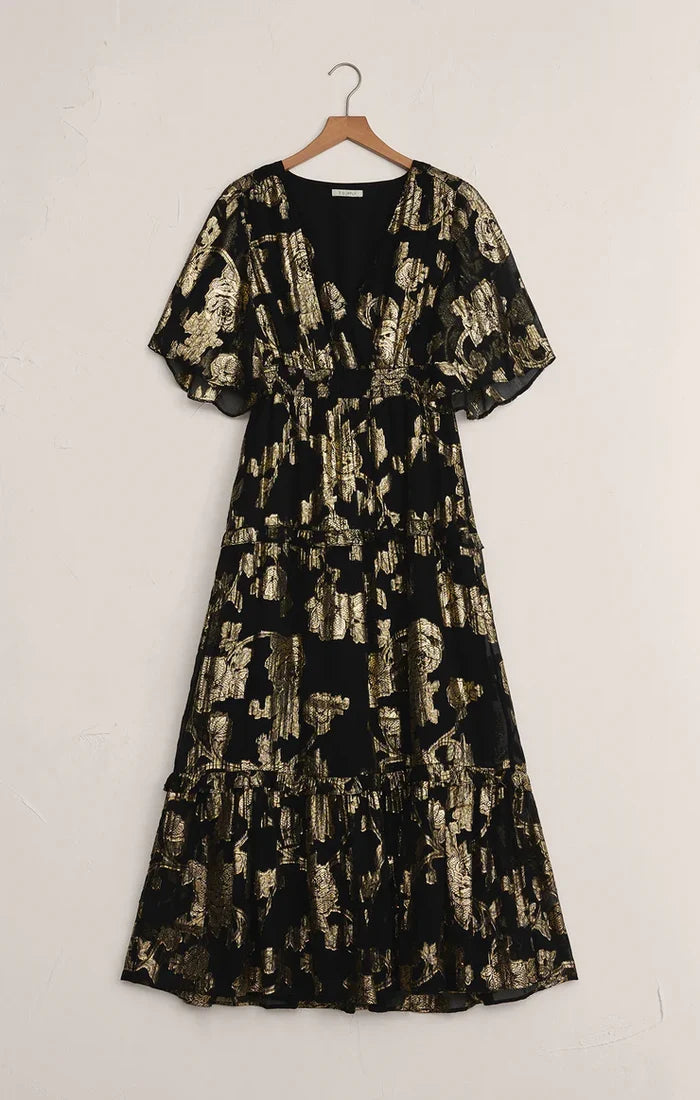 Z Supply Kiera Jacquard Maxi Dress