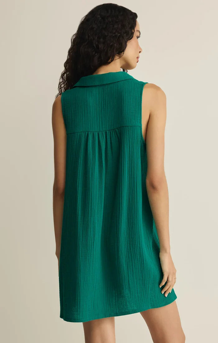 Z Supply New Light Mini Dress - Rainforest
