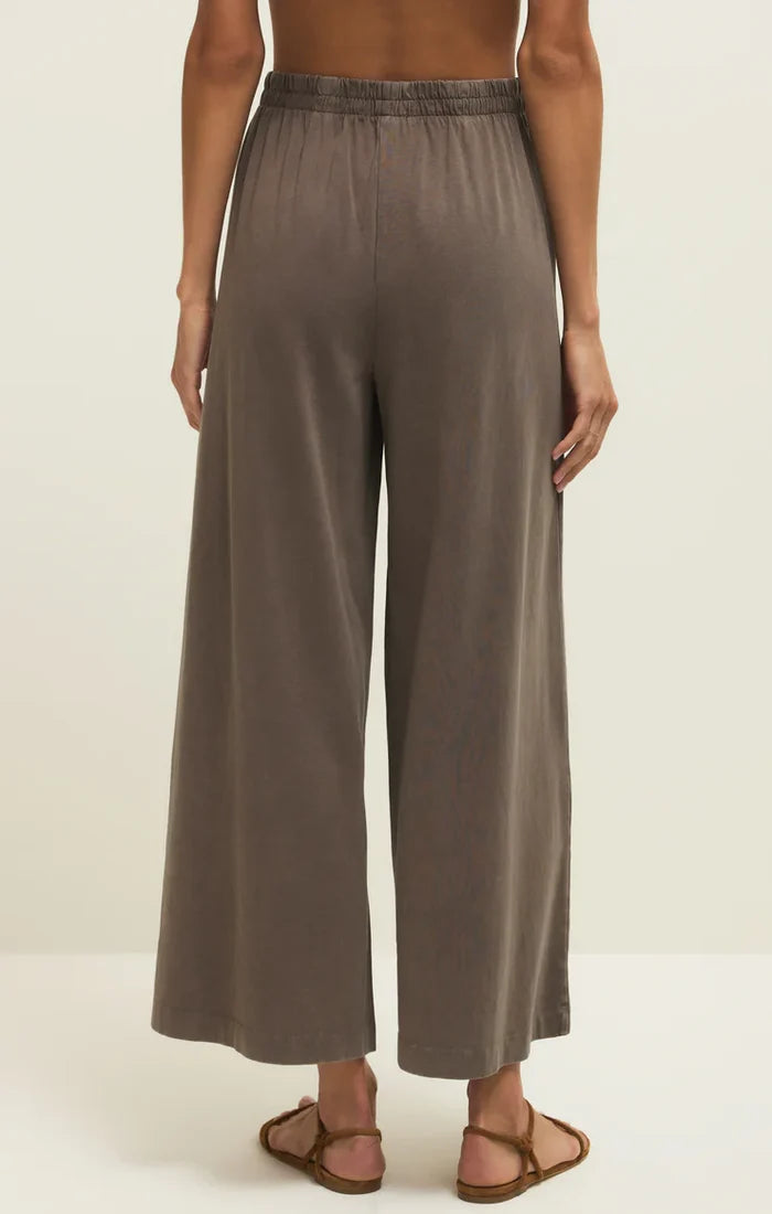 Z Supply Scout Jersey Crop Flare