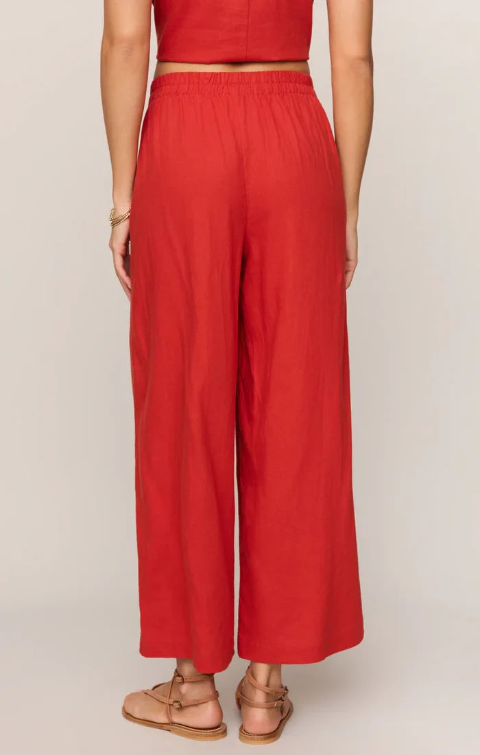 Z Supply Scout Linen Pant - Chili Pepper