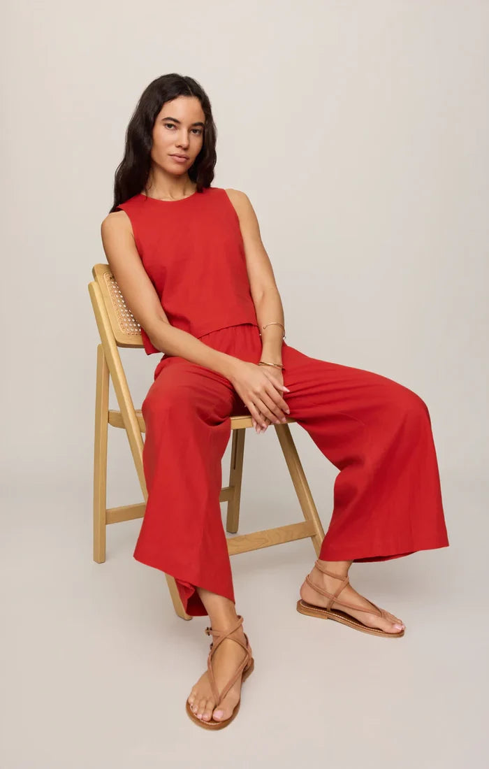 Z Supply Scout Linen Pant - Chili Pepper