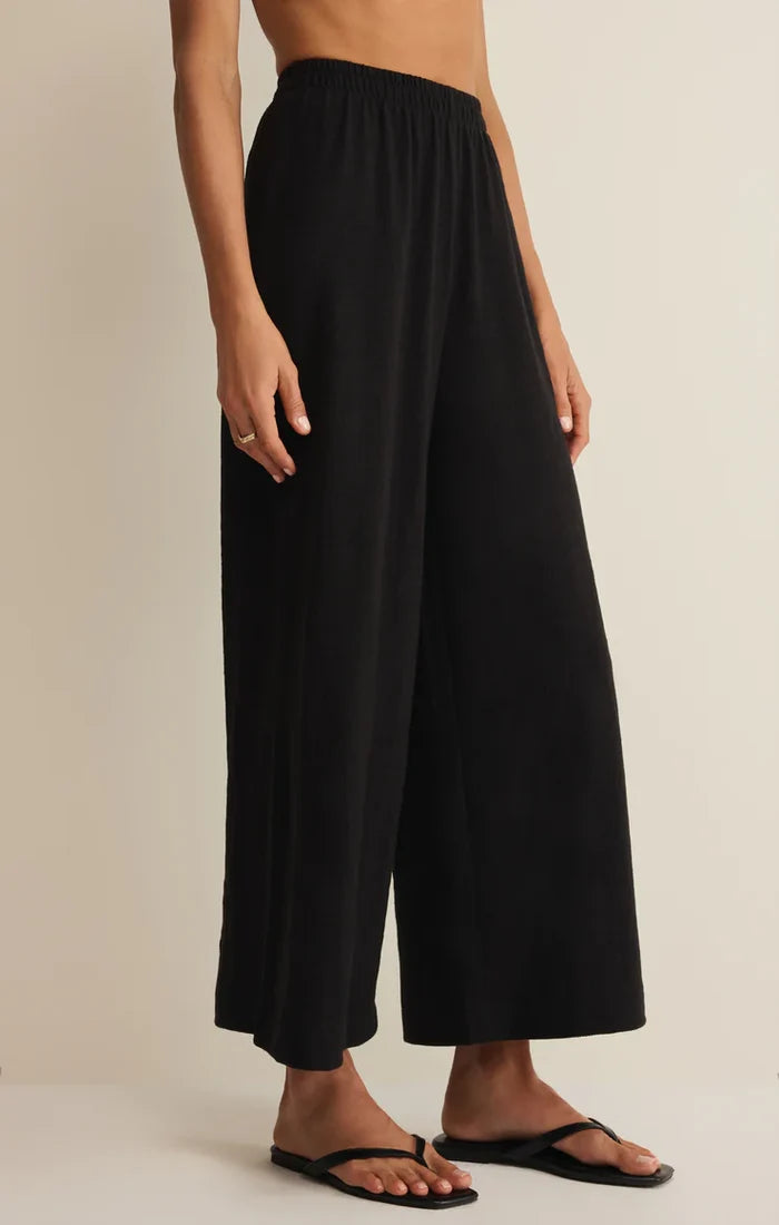 Z Supply Scout Textured Slub Pant - Black