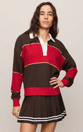 Z Supply Study Break Polo Sweatshirt