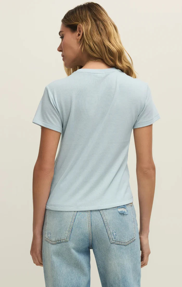 Z Supply Tourist Tee in Rain