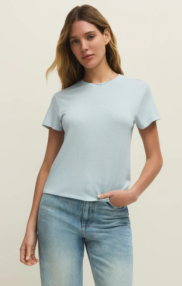 Z Supply Tourist Tee in Rain